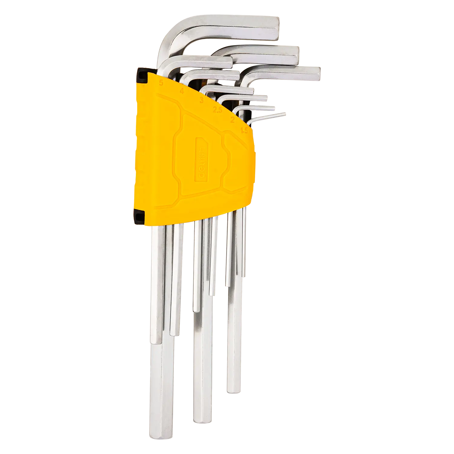 edl3590 9 pcs flat hex key set